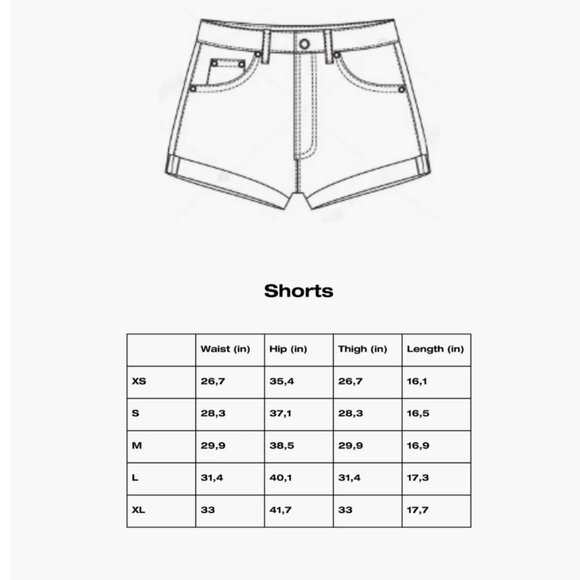 NWT Nocturne Button-Designed Shorts XS - Picture 6 of 7